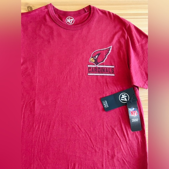 NWT Arizona Cardinals NFL 47 Brand Crewneck Shirt Mens L New - Picture 9 of 11